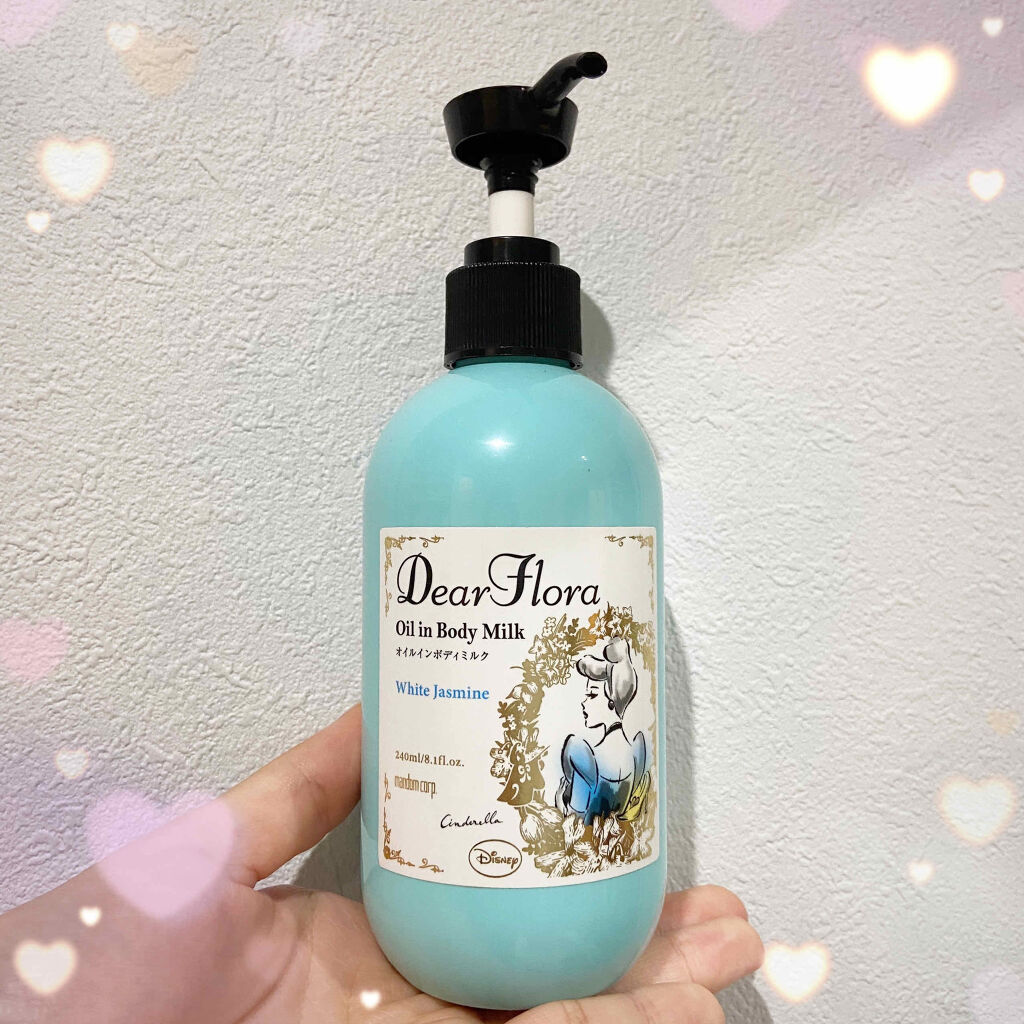オイルインボディミルク ホワイトジャスミンの香り/マンダム/ボディミルクを使ったクチコミ（1枚目）