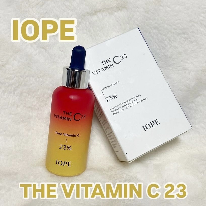 ザビタミンC23/IOPE/美容液を使ったクチコミ（1枚目）