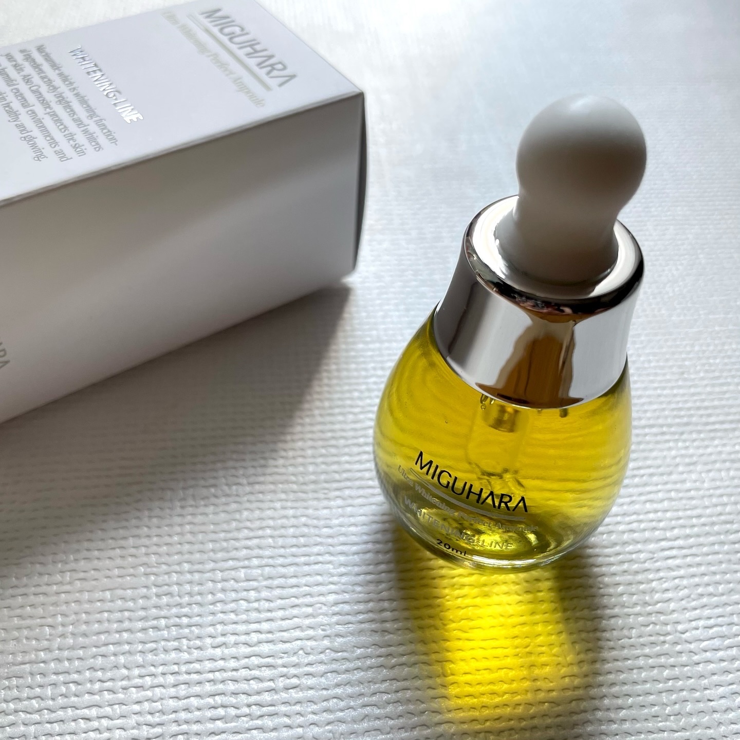 Ultra Whitening Perfect Ampoule/MIGUHARA/美容液を使ったクチコミ（2枚目）