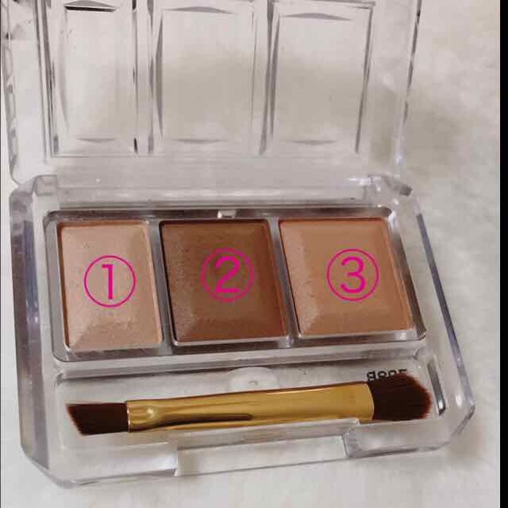 シークレットカラーアイズ/キャンメイク/アイシャドウパレットを使ったクチコミ（2枚目）