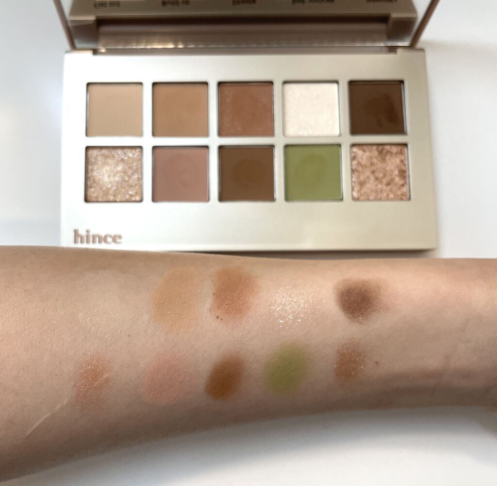 ニューデップスアイシャドウパレット/hince/アイシャドウパレットを使ったクチコミ（3枚目）