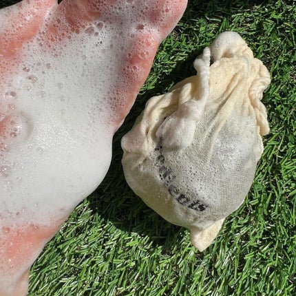 Jeju Green Tea Cleansing Ball/Ongredients/洗顔石鹸を使ったクチコミ(5枚目)