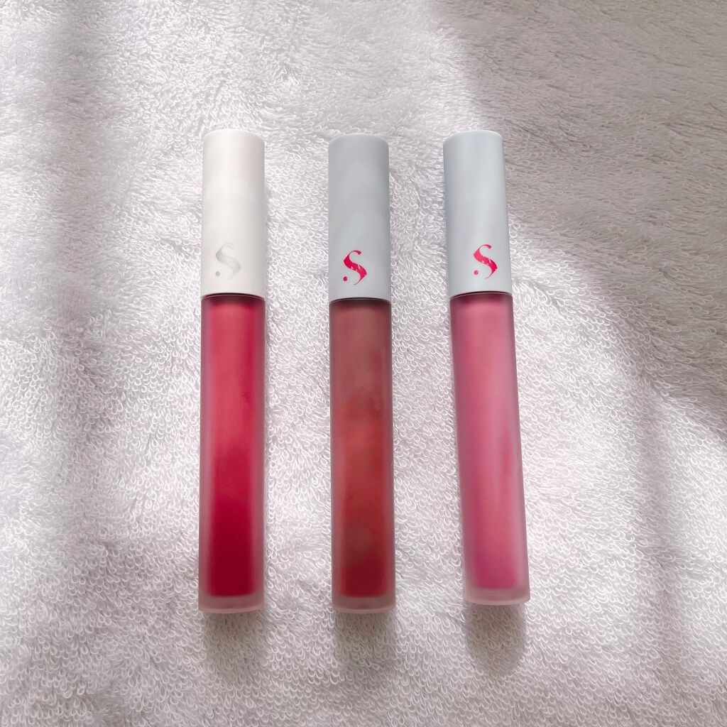 オールタイム ムード ベルベットティント サマータイムエディション/saat insight/リップティントを使ったクチコミ（1枚目）