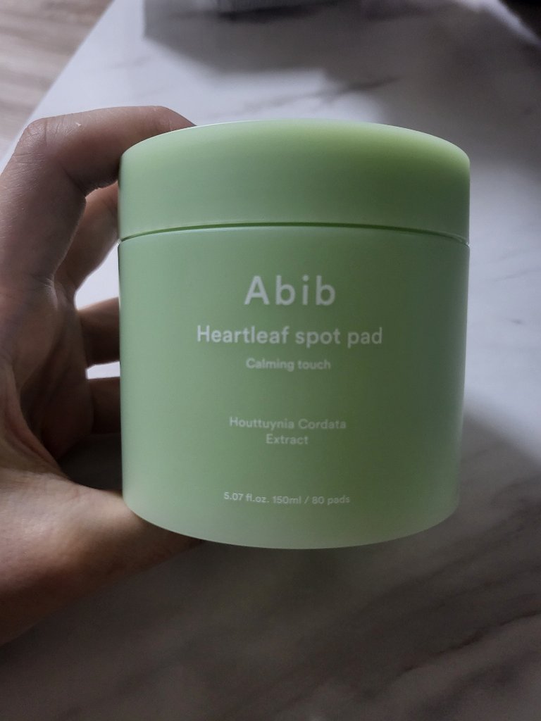 ドクダミカーミングタッチスポットパッド/Abib /トナーパッドを使ったクチコミ（2枚目）