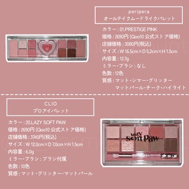 シェード アンド シャドウ パレット 03 SCOOP OF SHADE/CLIO/アイシャドウパレットを使ったクチコミ（2枚目）