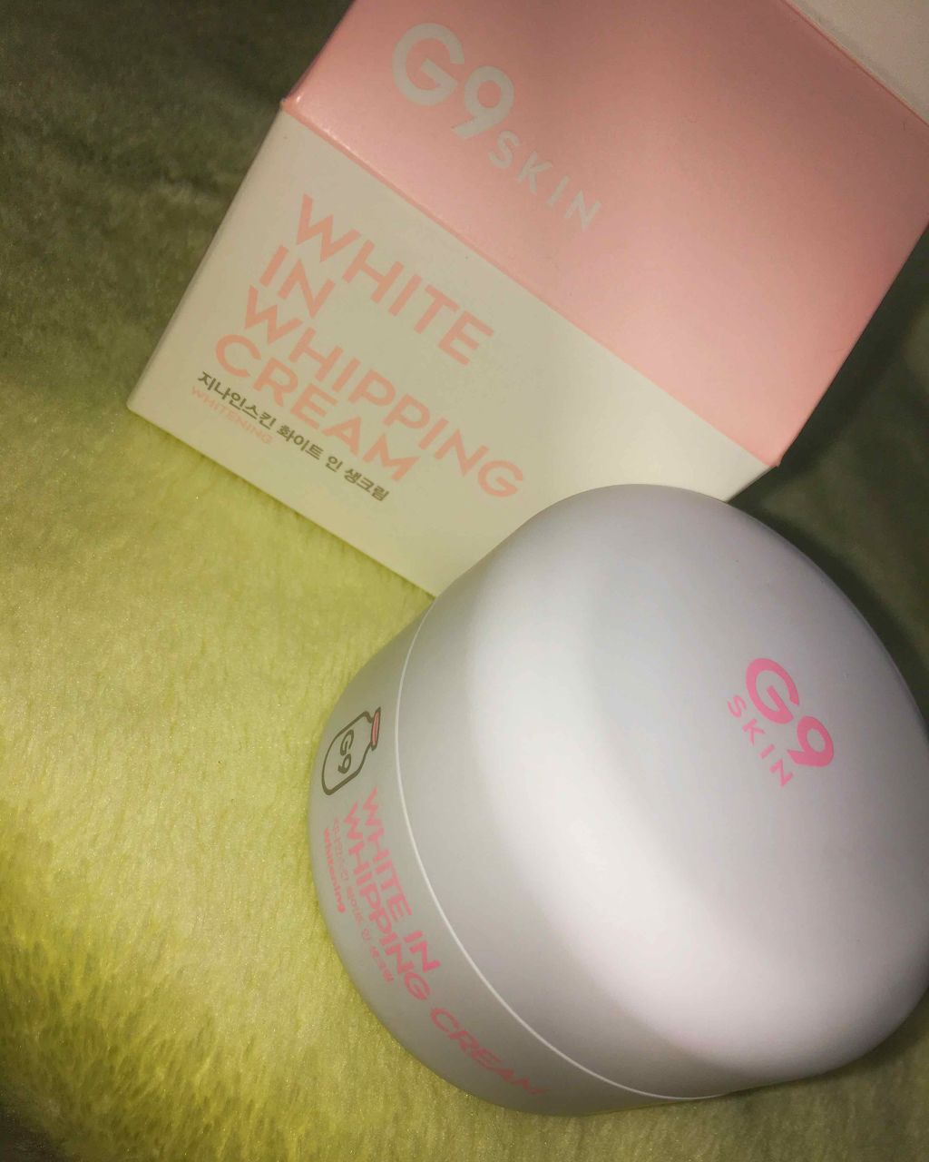WHITE WHIPPING CREAM(ウユクリーム)/G9SKIN/化粧下地を使ったクチコミ(1枚目)