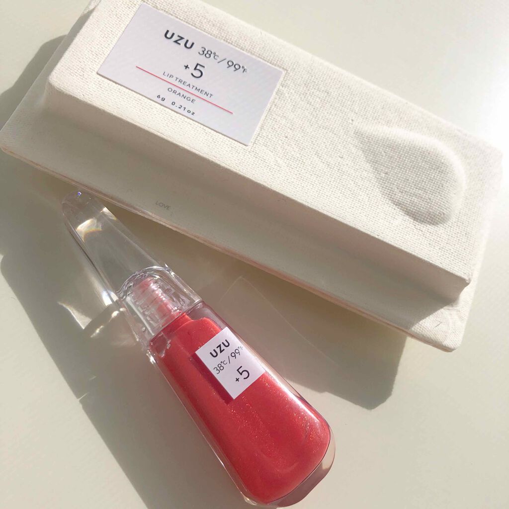 38°C / 99°F リップトリートメント (リップ美容液)/UZU BY FLOWFUSHI/リップケアを使ったクチコミ(1枚目)