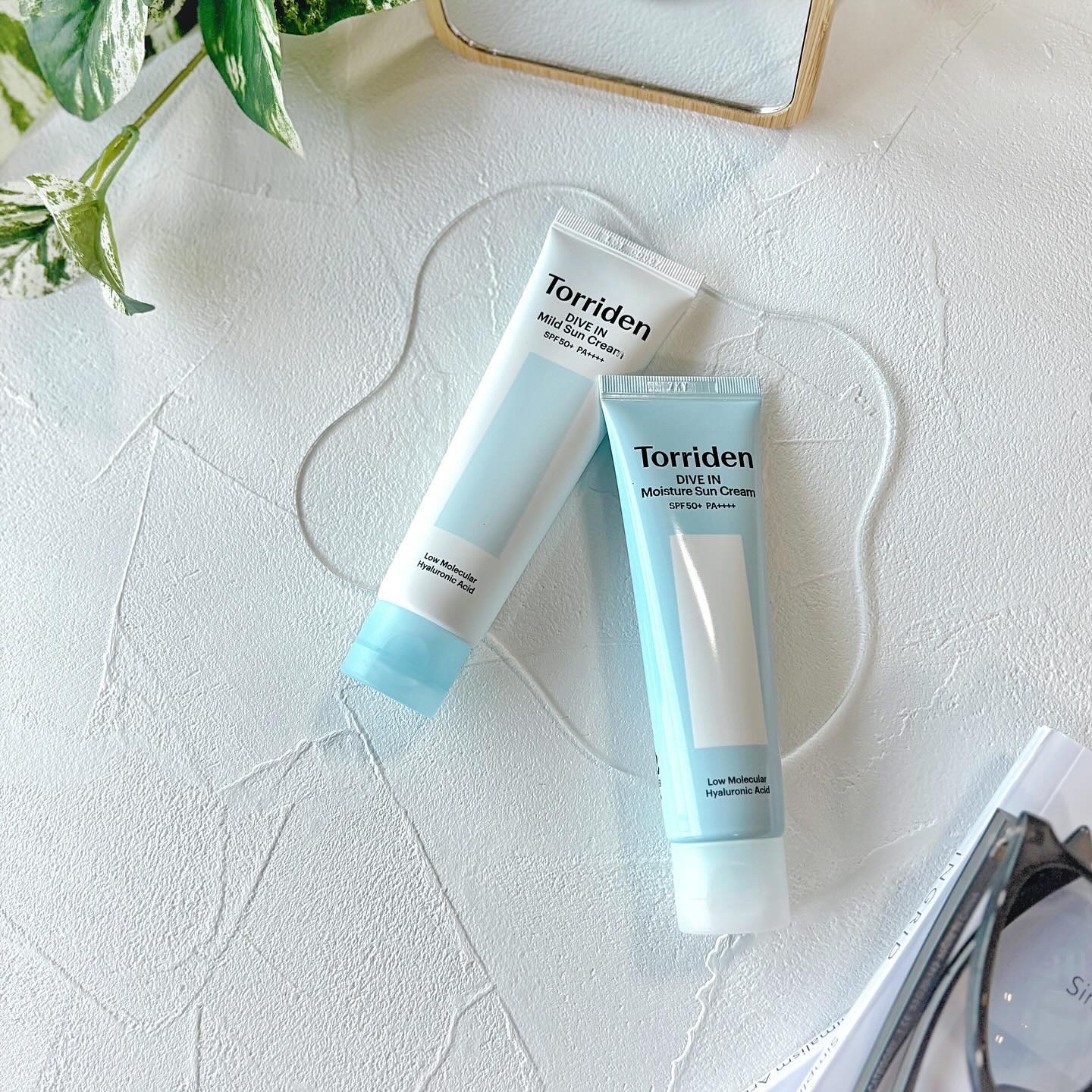 ダイブイン マイルドサンクリーム/Torriden/日焼け止めクリームを使ったクチコミ（2枚目）