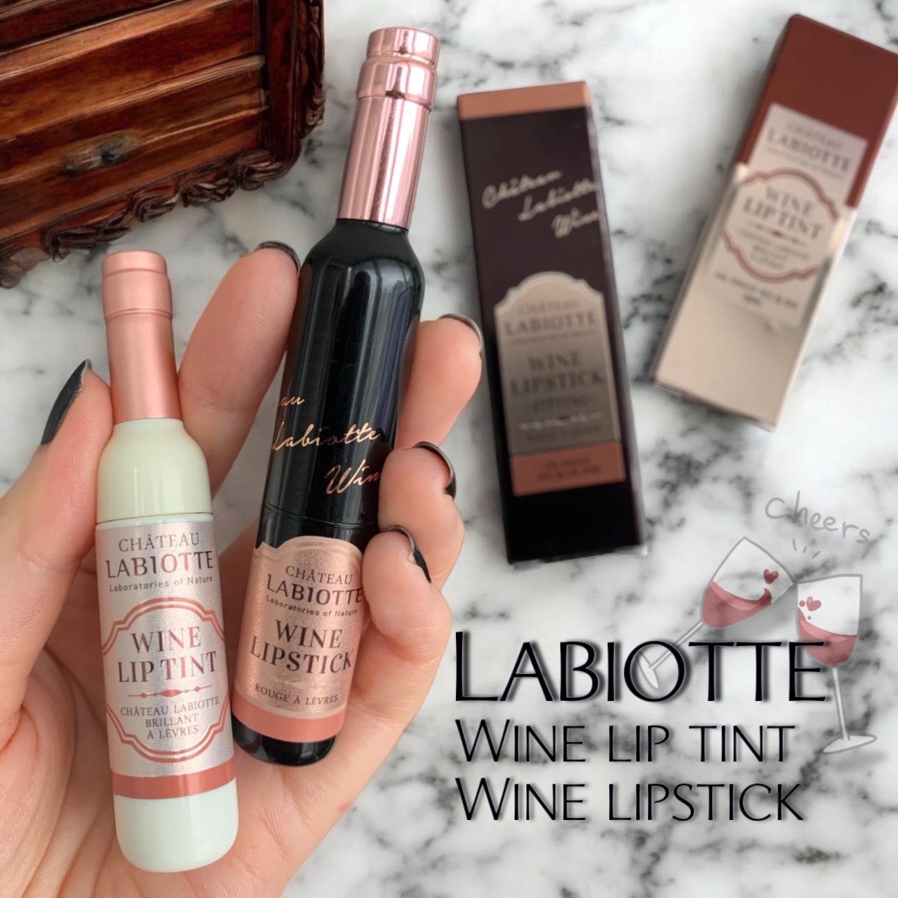 ワインリップマットティント/LABIOTTE/リップティントを使ったクチコミ（1枚目）