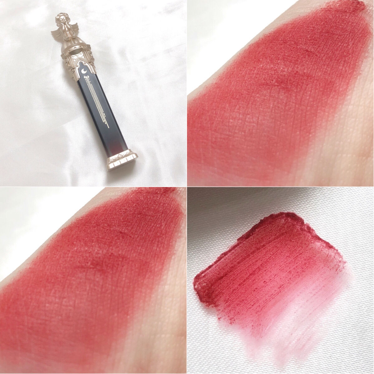 リトルエンジェルフェザーマットリップ B03ドーンエンジェル/FlowerKnows/口紅を使ったクチコミ（2枚目）