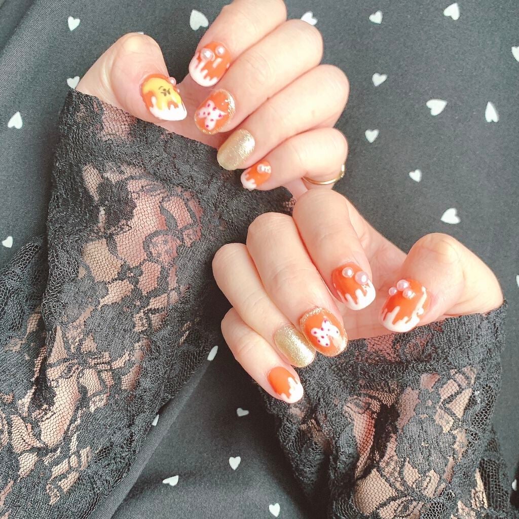 ジェルネイル(ライト対応)/セリア/ジェルネイルを使ったクチコミ(1枚目)