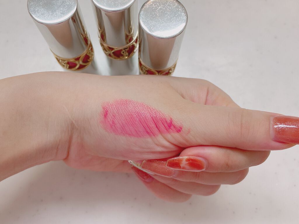 ヴォリュプテ ティントインバーム/YVES SAINT LAURENT BEAUTE/口紅を使ったクチコミ（2枚目）