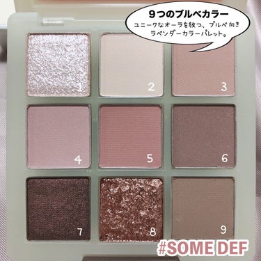 3CE MULTI EYE COLOR PALETTE/3CE/アイシャドウパレットを使ったクチコミ（5枚目）