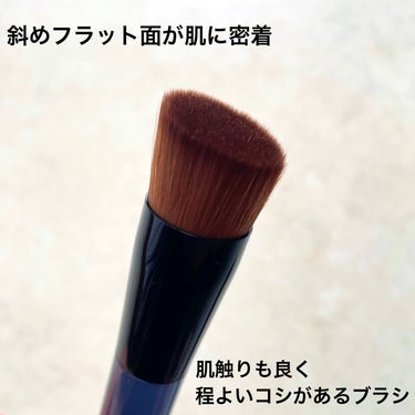 ファンデーションブラシ 131/SHISEIDO/メイクブラシを使ったクチコミ（3枚目）