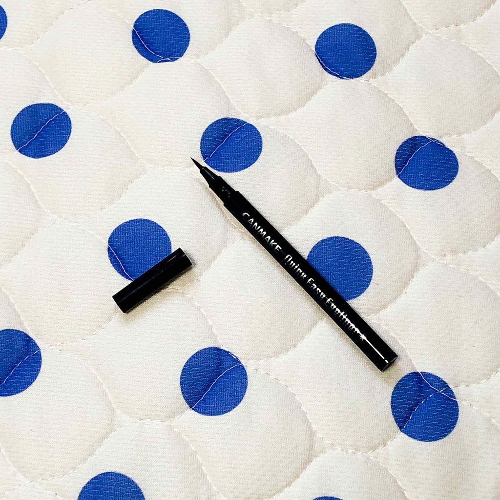 クイックイージーアイライナー/キャンメイク/リキッドアイライナーを使ったクチコミ（1枚目）