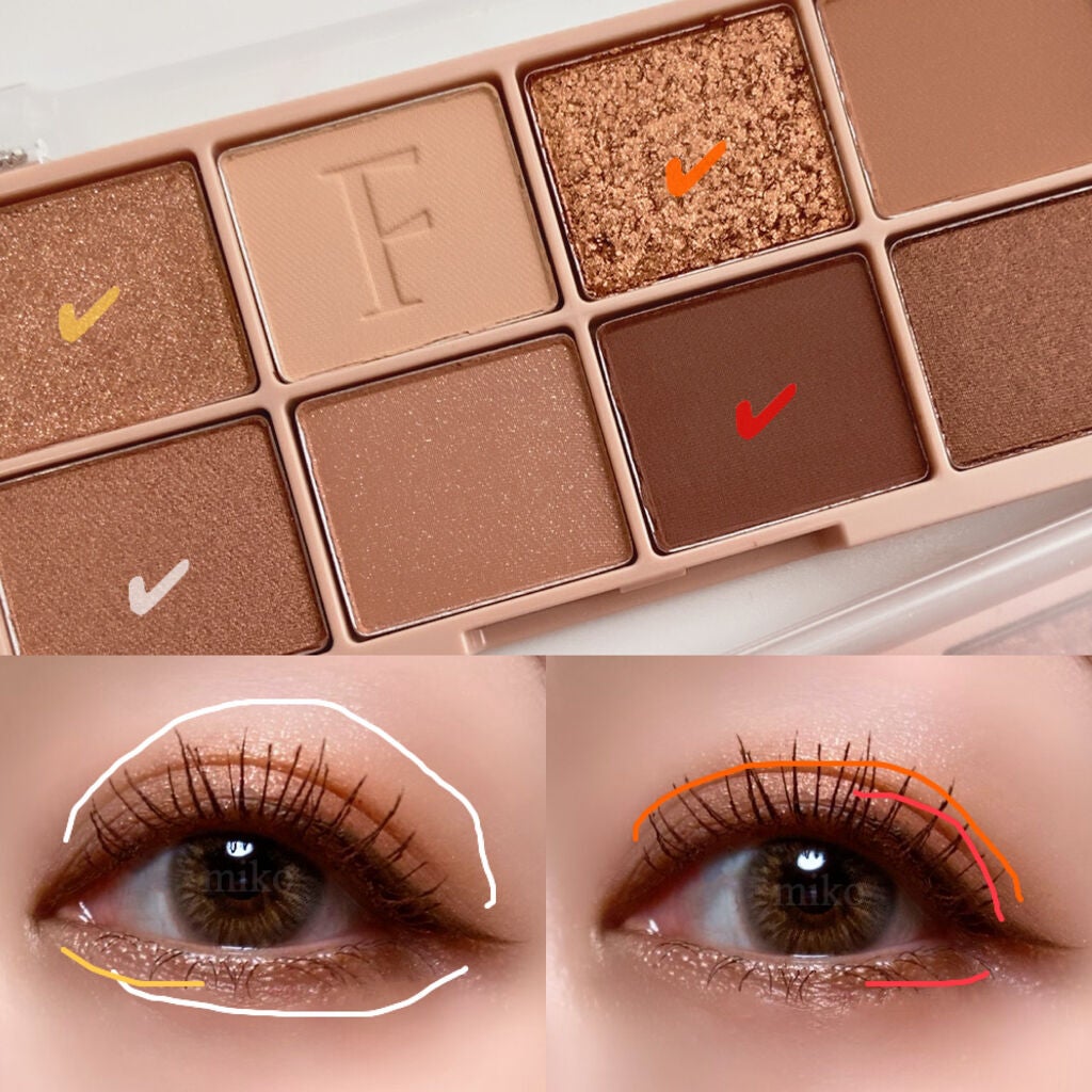 ラッスルアイシャドウパレット/Flynn/アイシャドウパレットを使ったクチコミ(3枚目)