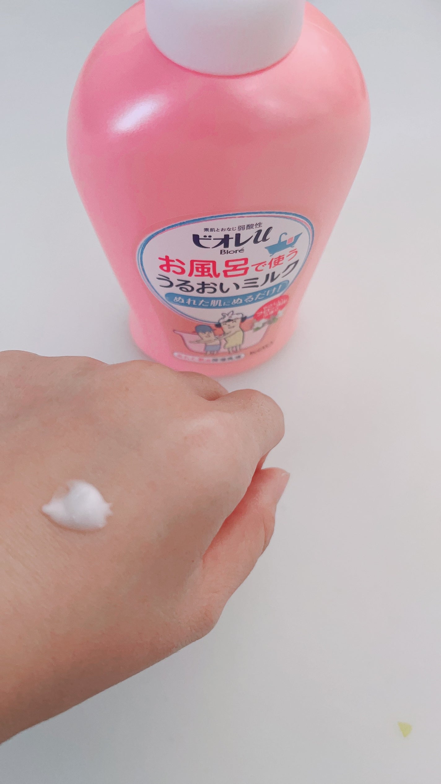 お風呂で使う うるおいミルク やさしいフローラルの香り/ビオレu/ボディミルクを使ったクチコミ(2枚目)