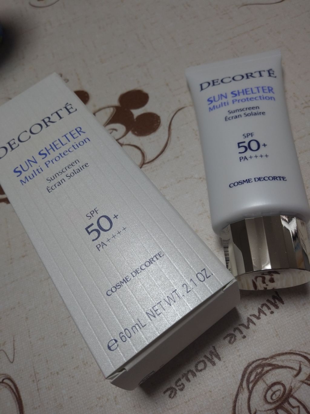 サンシェルター マルチ プロテクション/DECORTÉ/日焼け止めミルクを使ったクチコミ（1枚目）