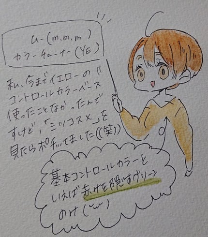 カラーチューナー/m.m.m/化粧下地を使ったクチコミ(2枚目)