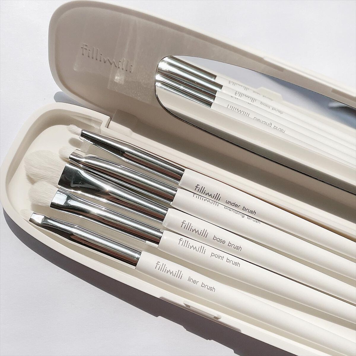 fillimilli アイメイクブラシセット/fillimilli/メイクブラシを使ったクチコミ（3枚目）