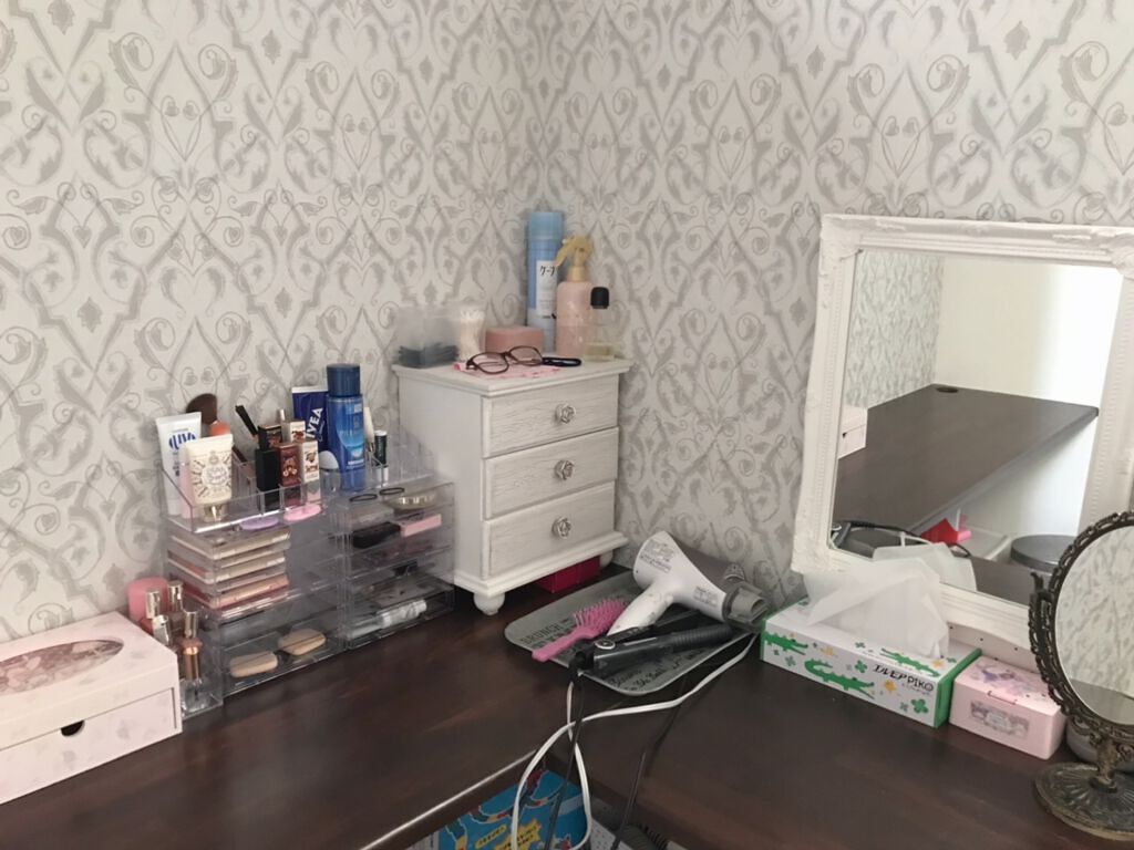 3段式クリアーケース/DAISO/その他化粧小物を使ったクチコミ（2枚目）