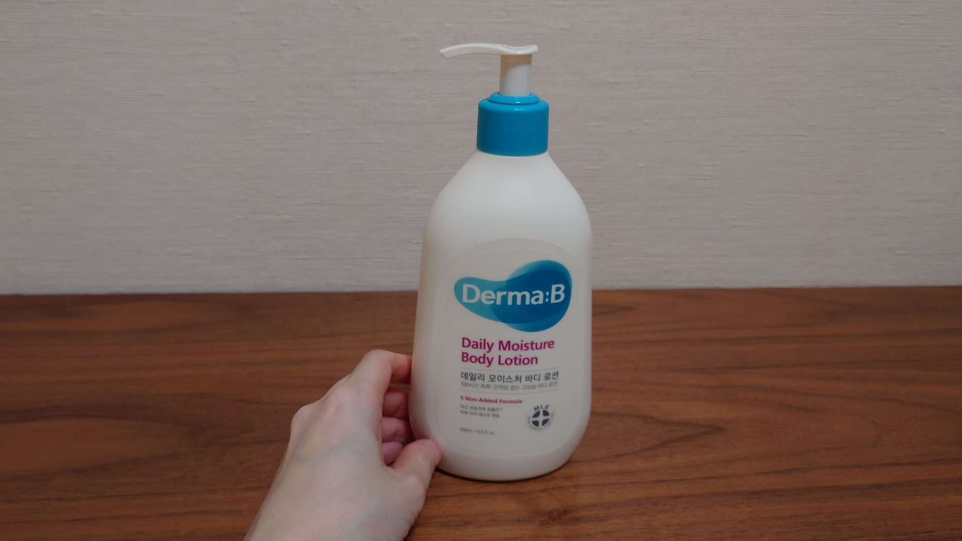 デイリーモイスチャーボディローション 400ml/Derma:B/ボディローションを使ったクチコミ（1枚目）