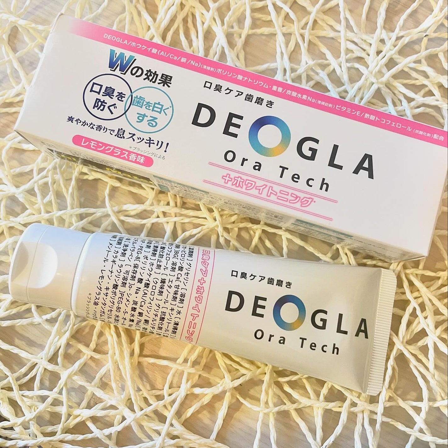 デオグラオーラテック +ホワイトニング/DEOGLA/歯磨き粉を使ったクチコミ(1枚目)