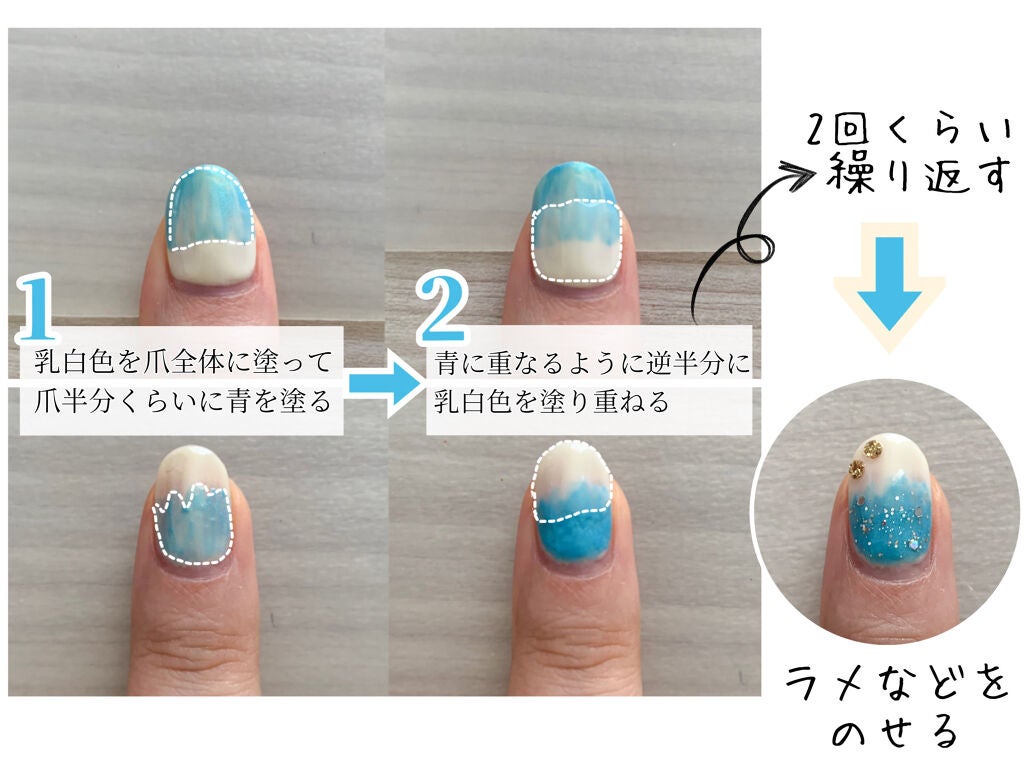 カラフルネイルズ/キャンメイク/マニキュアを使ったクチコミ(2枚目)