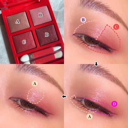 アイ カラー クォード/TOM FORD BEAUTY/アイシャドウパレットを使ったクチコミ(5枚目)