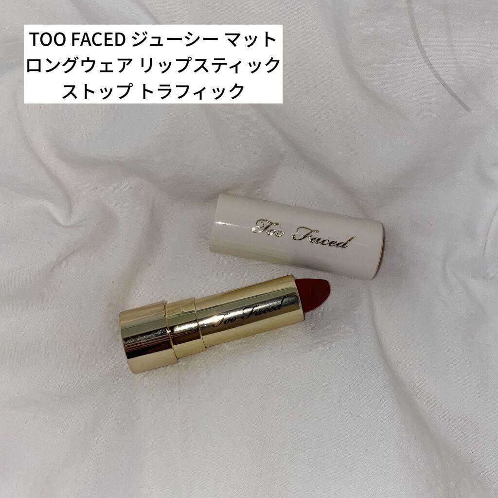 ジューシー マット ロングウェア リップスティック/Too Faced/口紅を使ったクチコミ（1枚目）