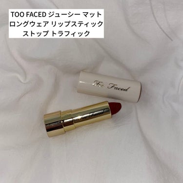 ジューシー マット ロングウェア リップスティック/Too Faced/口紅を使ったクチコミ（1枚目）