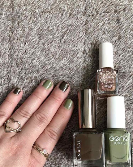 ネイルフィニッシュN/LUNASOL/マニキュアを使ったクチコミ(2枚目)