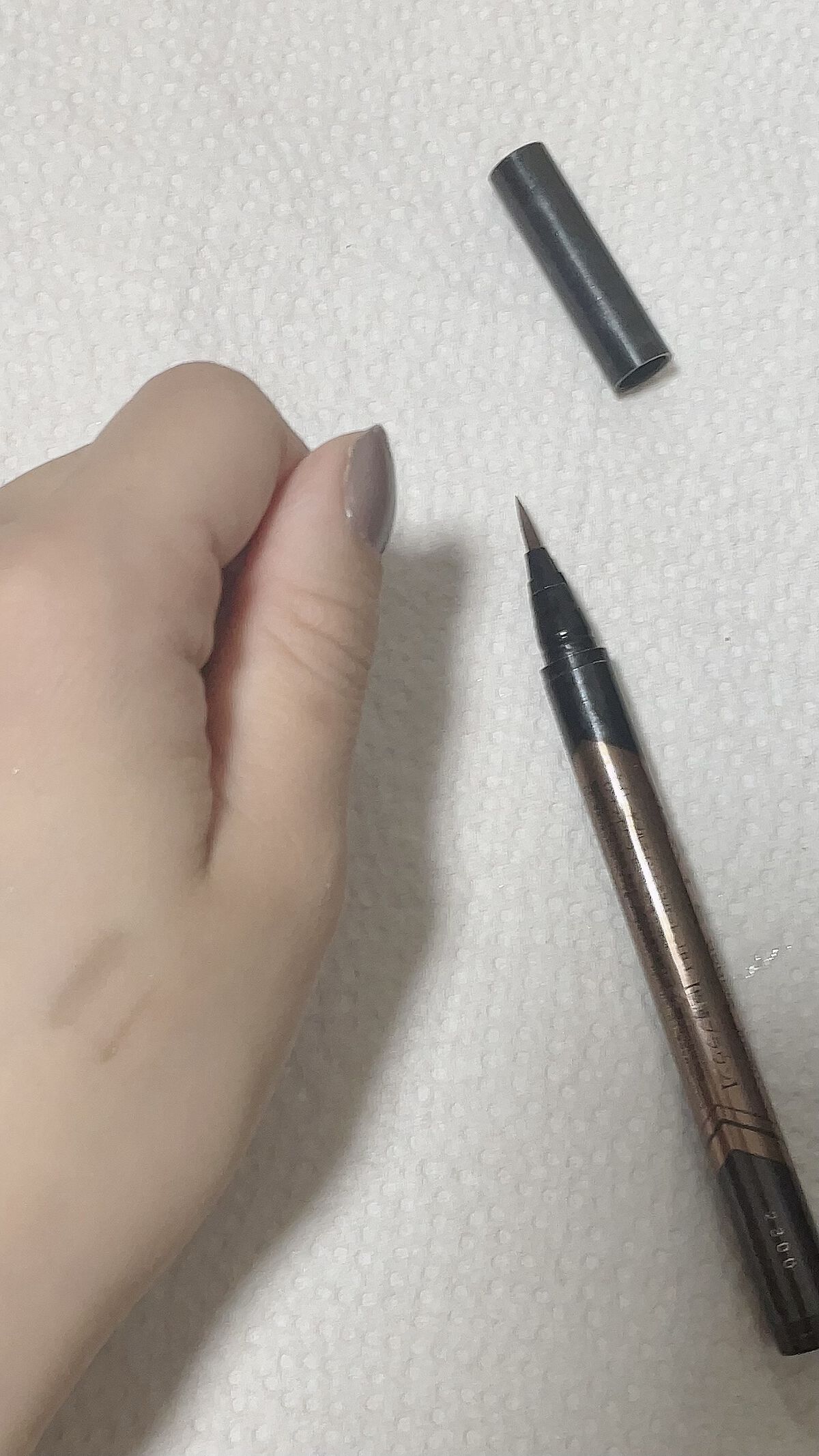 ダブルラインエキスパート/KATE/リキッドアイライナーを使ったクチコミ（2枚目）