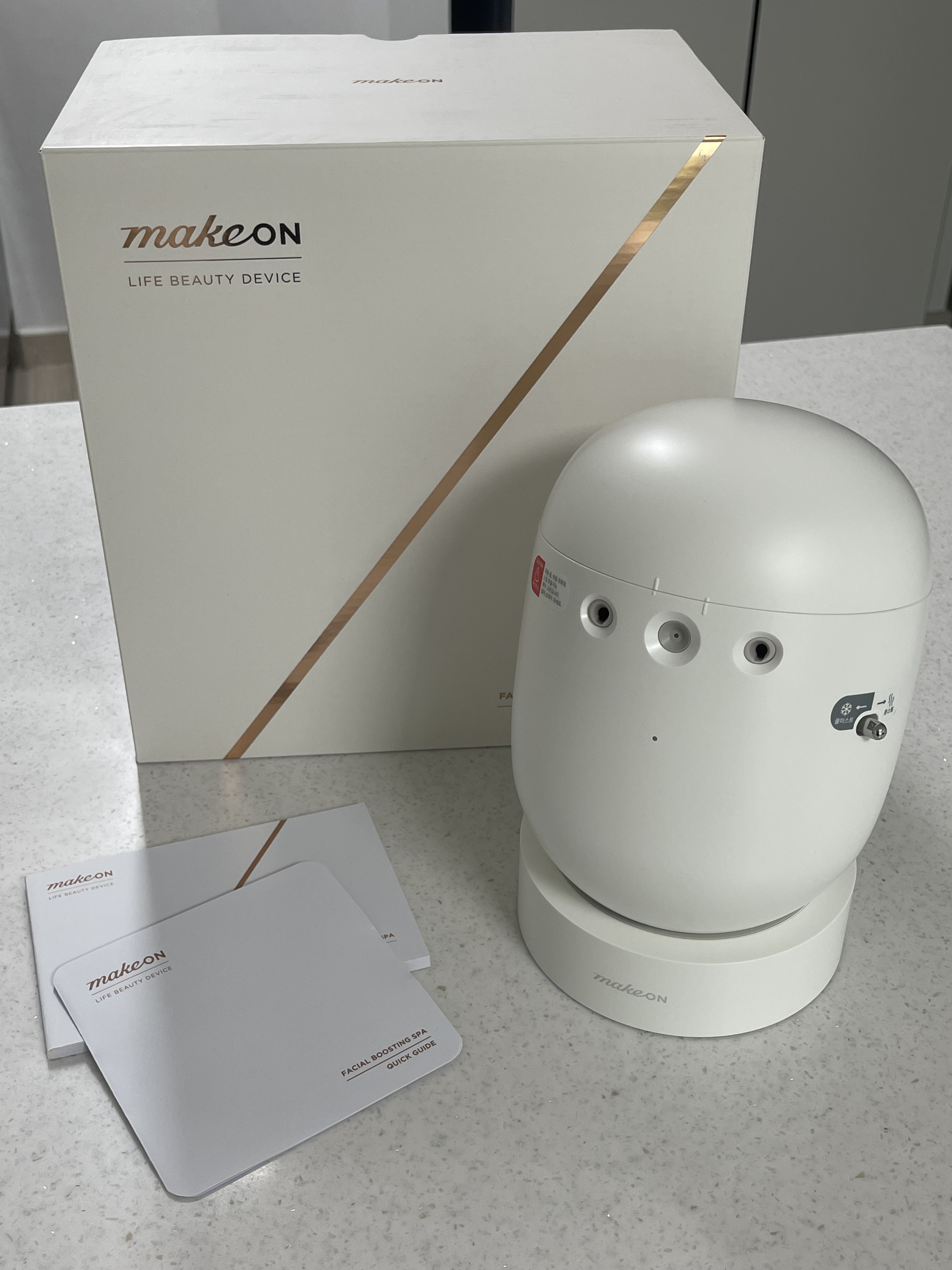 フェイシャルブースティングスパ/Makeon/美顔器・マッサージを使ったクチコミ（1枚目）