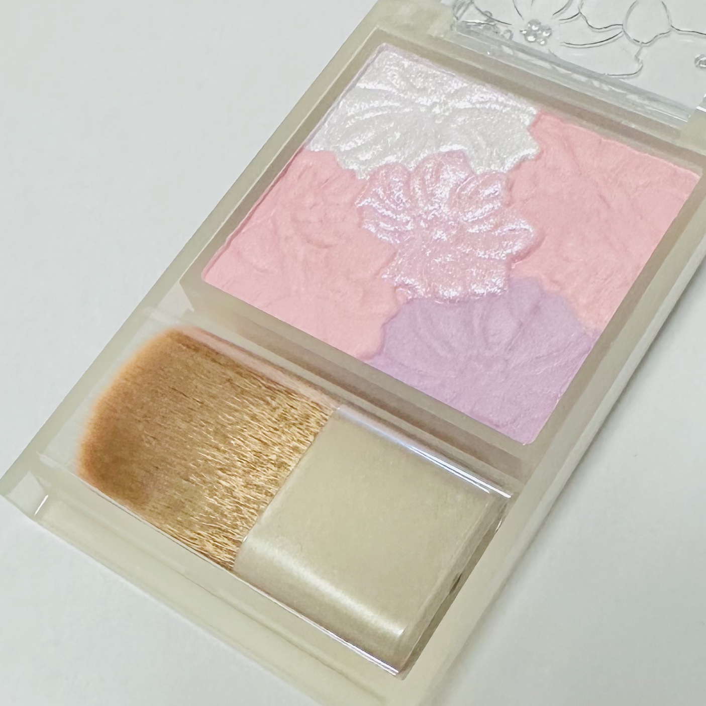 グロウフルールチークス（ブレンドタイプ）/キャンメイク/パウダーチークを使ったクチコミ（2枚目）