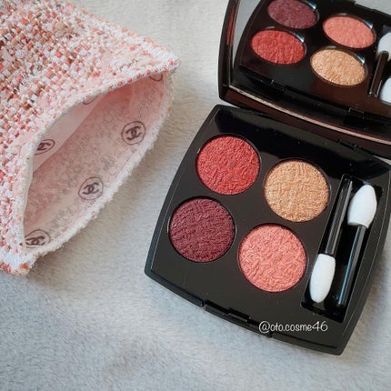 レ キャトル オンブル ツイード/CHANEL/アイシャドウパレットを使ったクチコミ(2枚目)