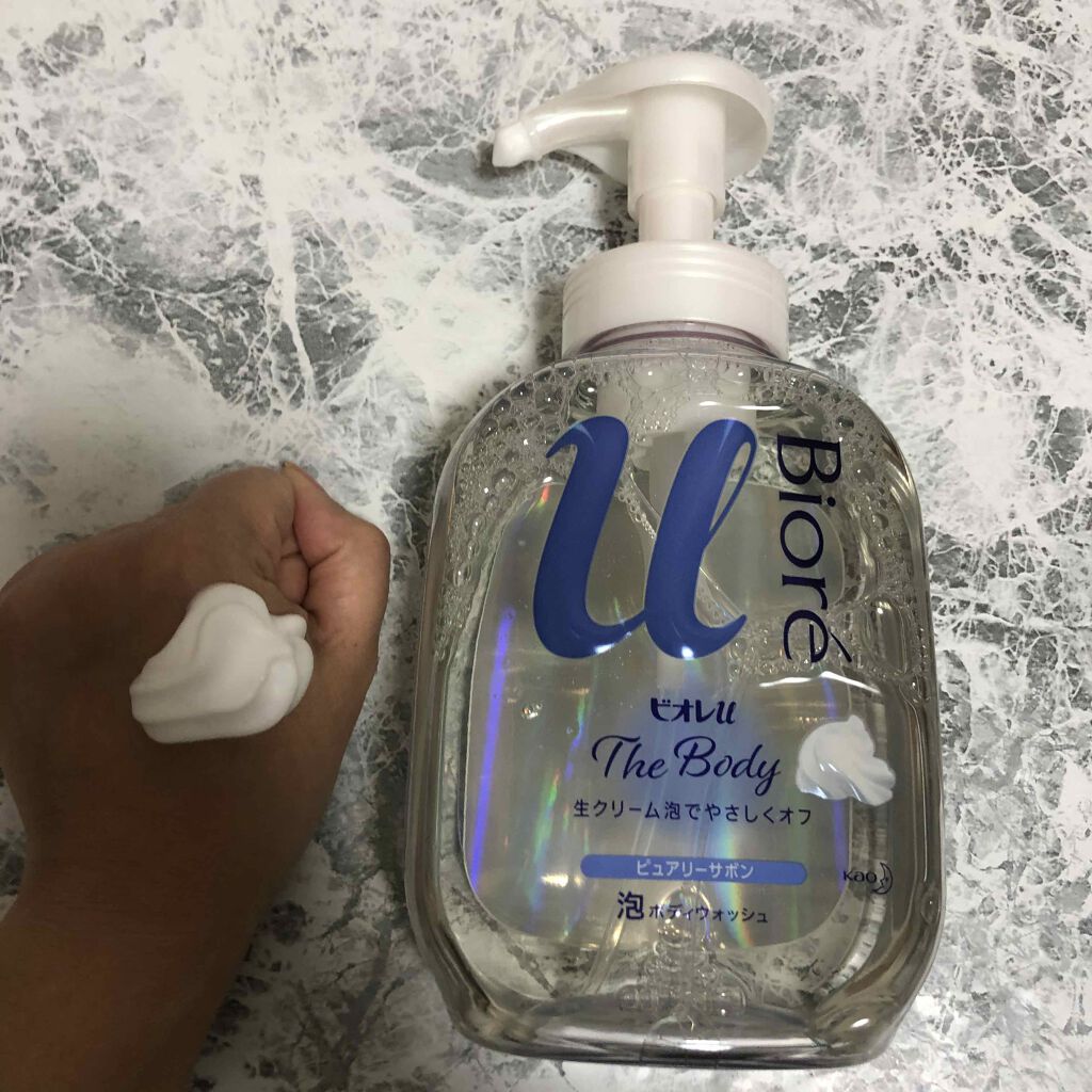 ザ ボディ 泡タイプ ピュアリーサボンの香り/ビオレu/ボディソープを使ったクチコミ(3枚目)