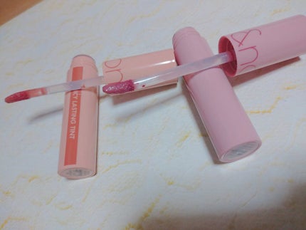 ジューシーラスティングティント/rom&nd/リップティントを使ったクチコミ(1枚目)