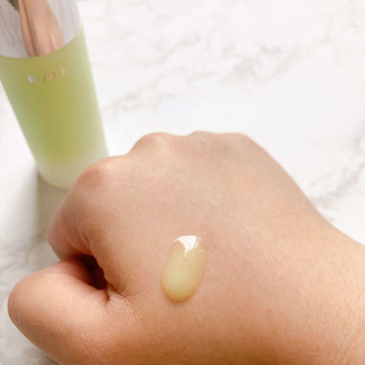 クールジェル ハイドレーティング フェイスプライマー/RMK/化粧下地を使ったクチコミ(3枚目)