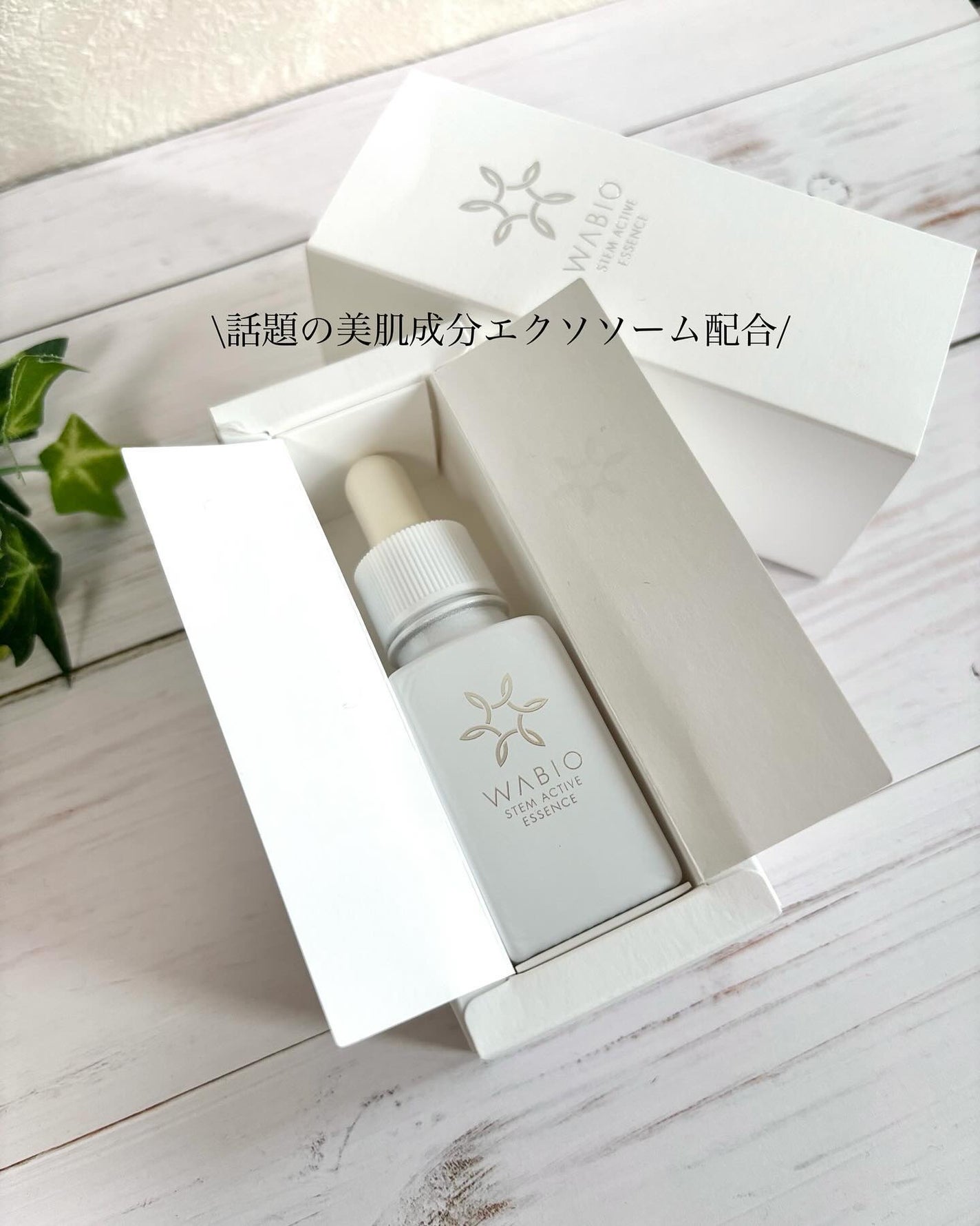 ステム アクティブ エッセンス/WABIO/美容液を使ったクチコミ(2枚目)