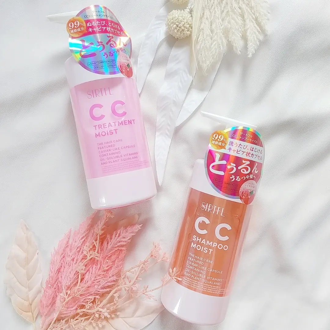SIRTFL CC シャンプーモイスト/トリートメントモイスト/SIRTFL/市販シャンプーを使ったクチコミ（1枚目）
