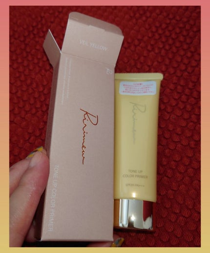 トーンアップカラープライマー /Ririmew/化粧下地を使ったクチコミ(1枚目)