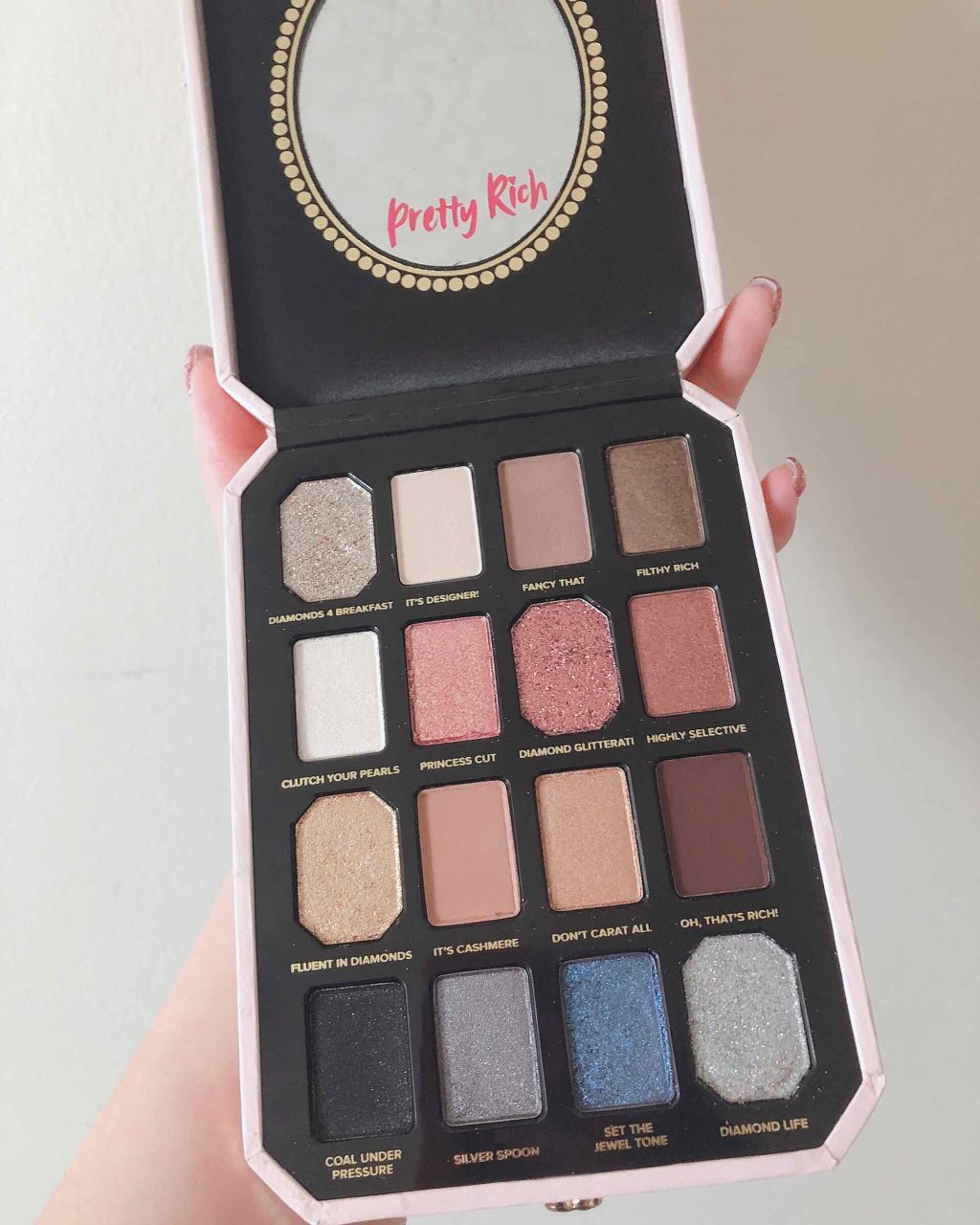 プリティーリッチ ダイアモンドライトアイシャドウパレット/Too Faced/アイシャドウパレットを使ったクチコミ(1枚目)