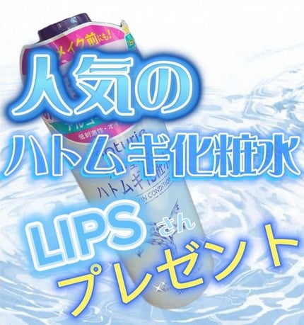 ハトムギ化粧水(ナチュリエ スキンコンディショナー R )/ナチュリエ/化粧水を使ったクチコミ(1枚目)