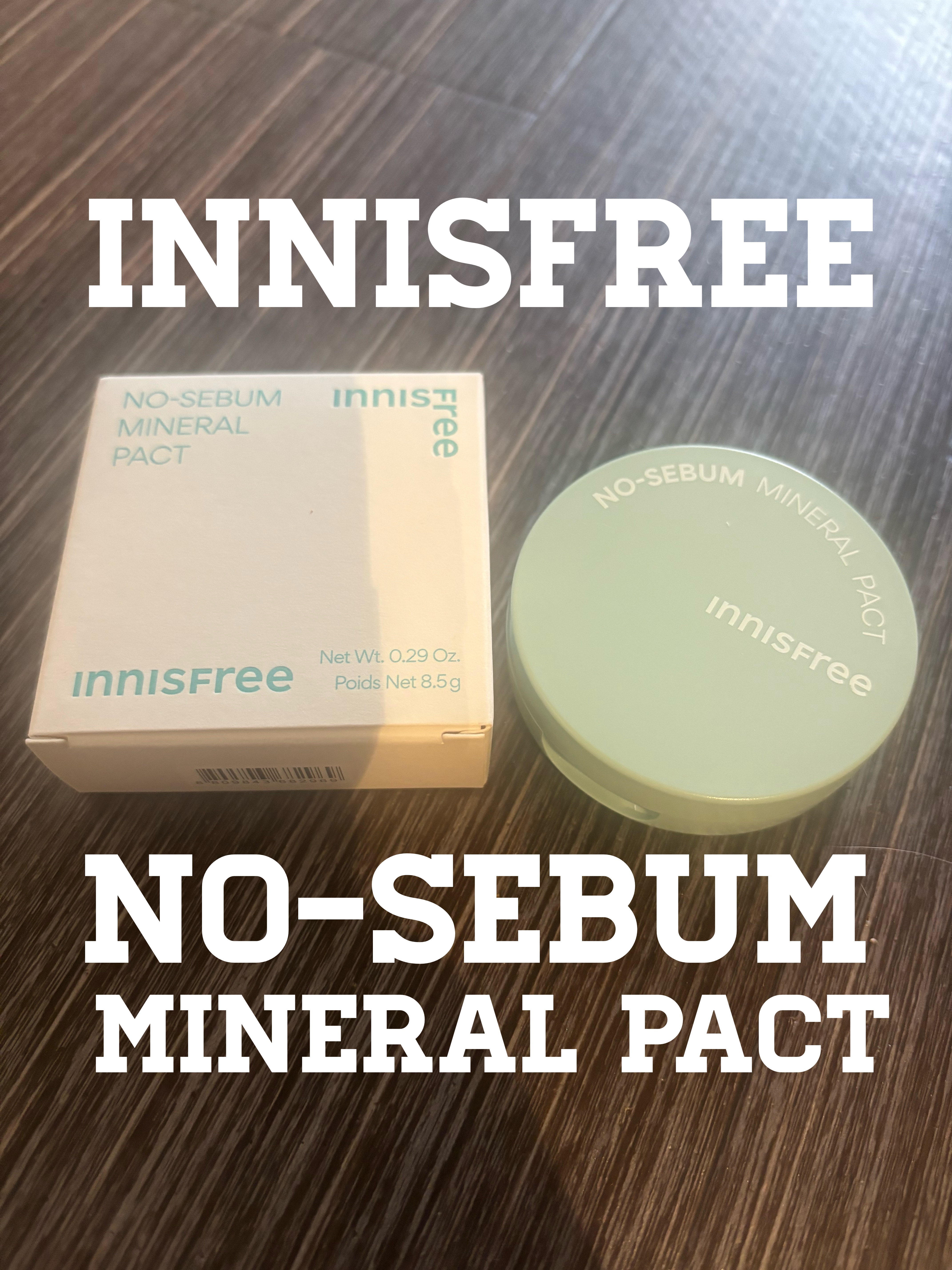 ノーセバム　ミネラルパクト　S ノーセバム ミネラルパクト/innisfree/プレストパウダーを使ったクチコミ（1枚目）