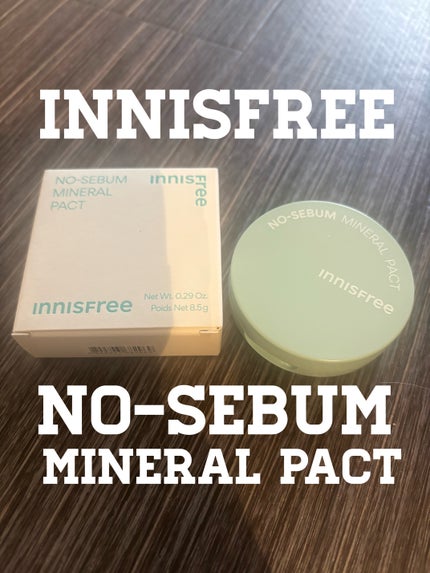 ノーセバム ミネラルパクト S/innisfree/プレストパウダーを使ったクチコミ(1枚目)
