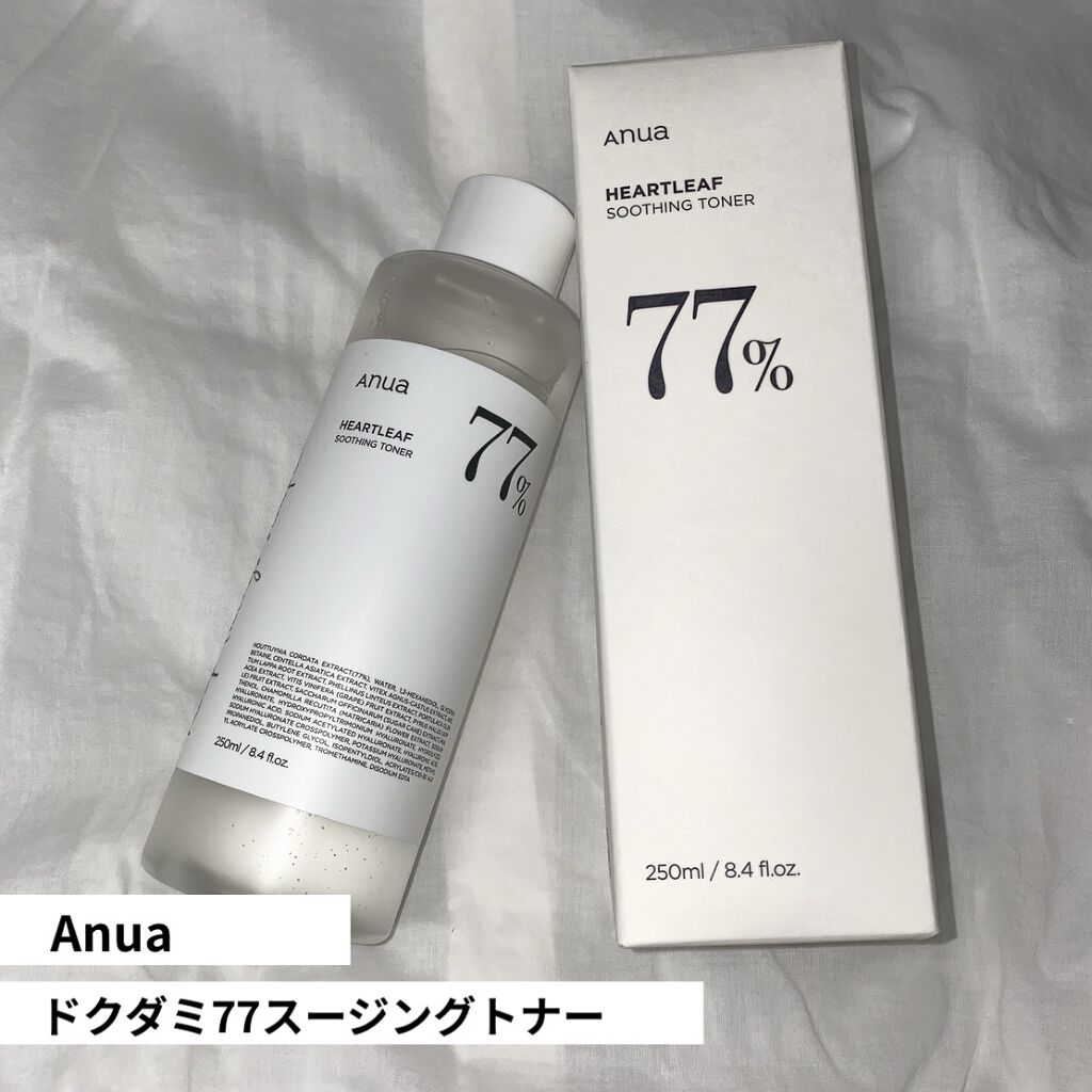 ドクダミ 77 スージングトナー/Anua/化粧水を使ったクチコミ（1枚目）