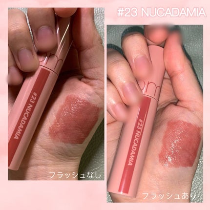 ジューシーラスティングティント/rom&nd/リップティントを使ったクチコミ(3枚目)