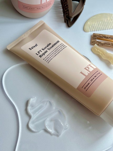LPTケラチンリペアトリートメント/Daleaf/洗い流すヘアトリートメントを使ったクチコミ(5枚目)