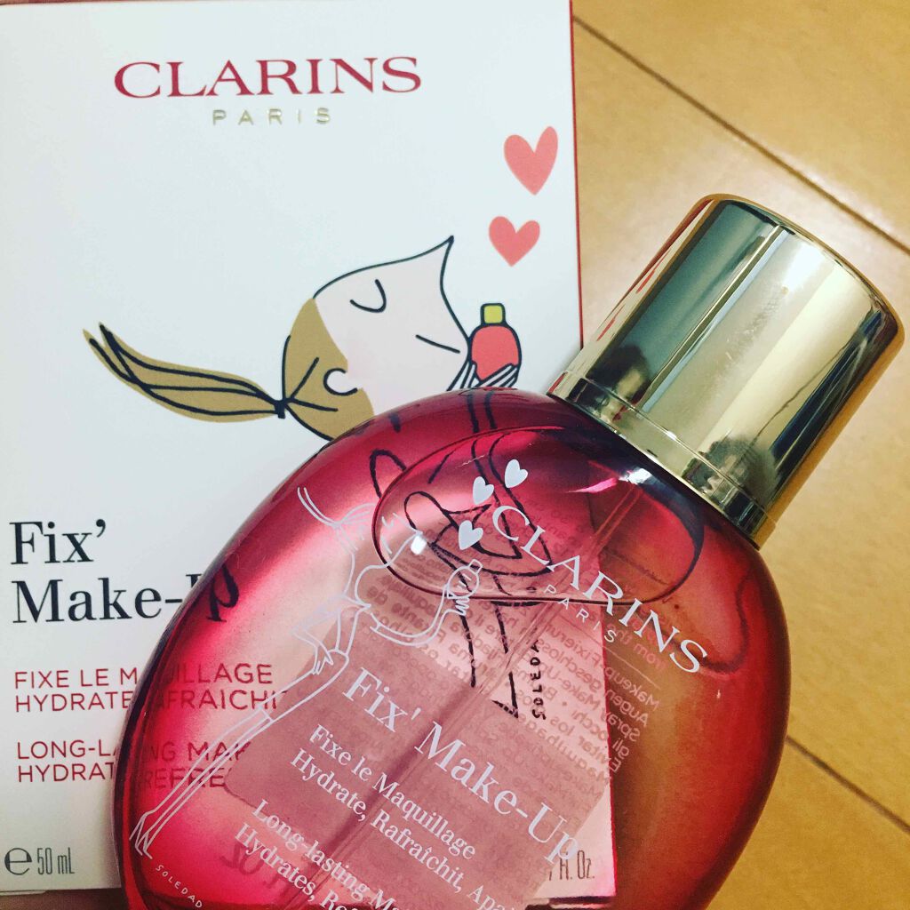 フィックス メイクアップ/CLARINS/ミスト状化粧水を使ったクチコミ（1枚目）